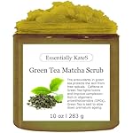 Green Tea Matcha Body & Foot Scrub 10 oz - A blend of matcha green tea extract, shea butter, and coconut oil for a soothing journey to a tranquil Zen garden - The best stocking stuffer