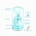 Anself+ Automatic Electric Toothbrush,Hands Free Children Toothbrush U Type 360?Oral Cleaner with 3 Optional Modes for Kids (Blue,6-12-years-old)