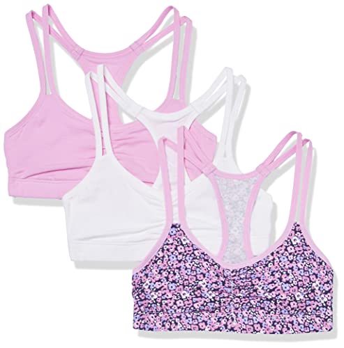 Image of Fruit of the Loom Girls' Cotton Spaghetti Strap Sport Bra