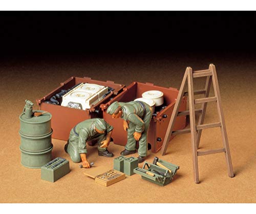 Maquette 4950344995578 Tamiya 35180 moteur Maybach et figurines