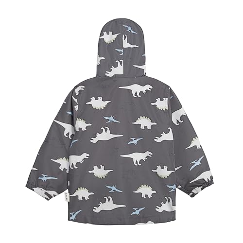 Carter's Baby Boy's Fleece-Lined Flap-Pocket Rain Jacket Midweight Coat, Dark Grey2