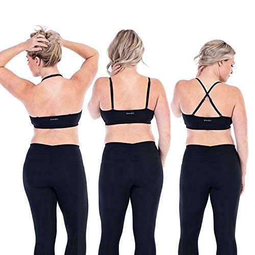 Handful Women's Adjustable Sports Bra with Removable Pads, Versatile Workout Bra2