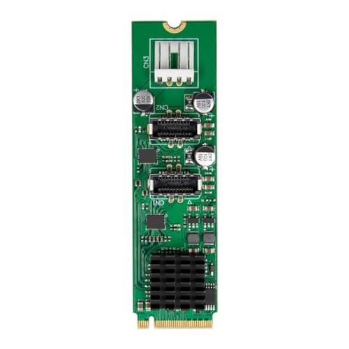 Carte d'extension M.2 ASM3142 USB 3.1 Type-E pour transfert de données industriel rapide - 5