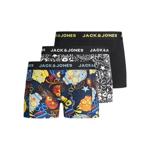 JACK & JONES Boys Skull Trunks 3 Pack Cover