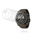 toergy Lot de 6 films de protection d'écran en TPU pour montre intelligente Coros Nomad, haute transparence, anti-rayures, sans bulles et anti-traces de doigts toergy Lot de 6 films de protection d'écran en TPU pour montre intelligente Coros Nomad, haute transparence, anti-rayures, sans bulles et anti-traces de doigts
