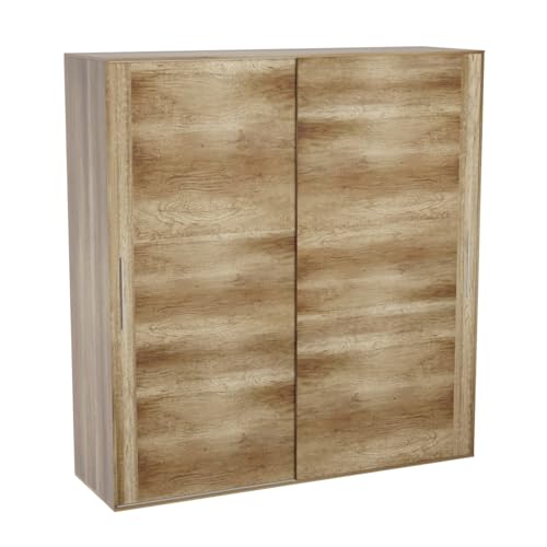 amuéblate Online - Armario Puertas Correderas Florida Práctico y Funcional| Color Cañón