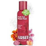 Arber Fresh Cut Flower Food – Floral Preservative & Nutrient Mix for Fresh Cut Flowers – Quick Dip, Vase...