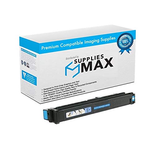 SuppliesMAX Compatible Replacement for Innovera IVRB381A Cyan Toner Cartridge (21000 Page Yield) - Replacement to HP CB381A / HP NO. 824A