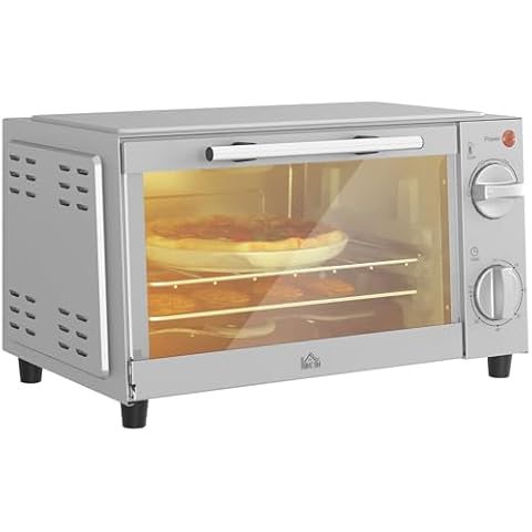 HOMCOM 9L Countertop Electric Grill Oven Cover