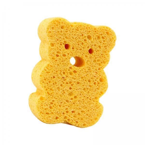 Bnf® 4xCute Bathing Sponge Shower Sponge for Children Body Scrubber for Shower Bear Health & Beauty Bath & Body Bath Brushes & Sponges-image-10