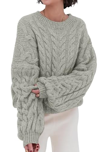 PRETTYGARDEN Womens Sweaters Fall 2025 Cable Knit...