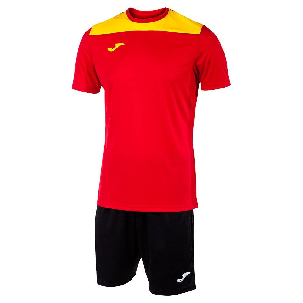 Joma Men's Phoenix Ii Set, Red Yellow Black, L