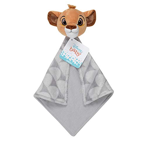 Lambs & Ivy Disney Baby The Lion King Lovey Gray Plush Security Blanket #TOP2