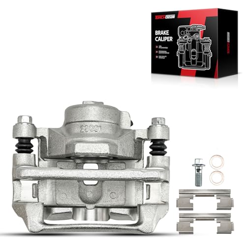 Image of Torchbeam Front Brake Caliper Right for Honda 1990-1997 Accord 2.2L, Acura 1998-1999 CL 2.3L, Acura 1997 CL 2.2L, Honda 1995-1997 Accord 2.7L, Front Right Caliper Replace # 19B1334