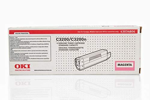 Toner magenta OKI C 3200 N d'origine haute fidélité 1 500 pages