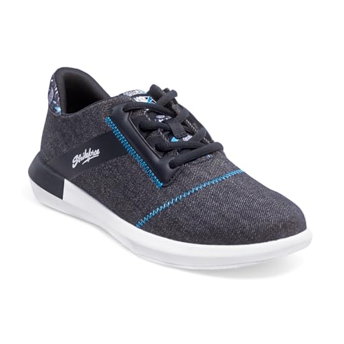 Image of KR Strikeforce Lux Womens Athletic Bowling Shoes with a #8 Slide Pad on Both Shoes for Right or Left Handed Bowlers