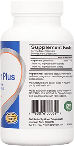 CardioTabs Magnesium Plus Glycinate Taurate