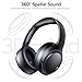 Hybrid Active Noise Cancelling Headphones Wireless, 120Hrs Playtime, 6 ENC Clear Mic, Over Ear Bluetooth Headphones with Hi-Res Audio Comfort Earcup Foldable ANC Headphone for Travel Game Home Office