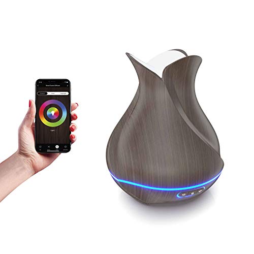 ATOMI SMART Essential Oil Aromatherapy Diffuser 400 ml Wifi Voice Control Alexa Google