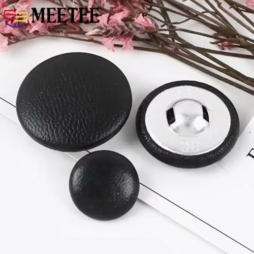 Botones de bolsa de 15mm para costura de ropa y accesorios de abrigo 6