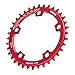 SHHMA Plateau de vélo Rond 110BCD vélo de Route Plateau de vélo étroit Large Plateau Simple Plateaux pour 8/9/10/11-vitesse,Rouge,40T