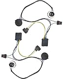 Amblee 2-Pack Headlight Wiring Harness Compatible with Chevy Silverado 1500 2500HD 3500HD 2007 2008 2009 2010 2011 2012 2013 2014 Replacement for 25962806 645-745 15841609 645745