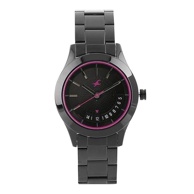 Montre analogique femme cadran marron NM6165NM01 bracelet classique
