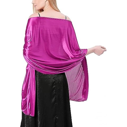 Châle en Satin Soyeux Ladiery Cover