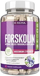 Natural Forskolin Max Strength Formula- 500mg Coleus Extract, Keto Diet Pills That Work Fast for Women & Men, Maximum Slim Look, Lose Fast for Women, Rapid Tone, Luna Trim, MD