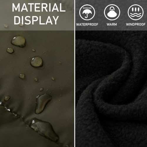 Image of Msmsse Men's Outerwear Vests Winter Quilted Padded Vest Gilet Stand Collar Warm Puffer Vest