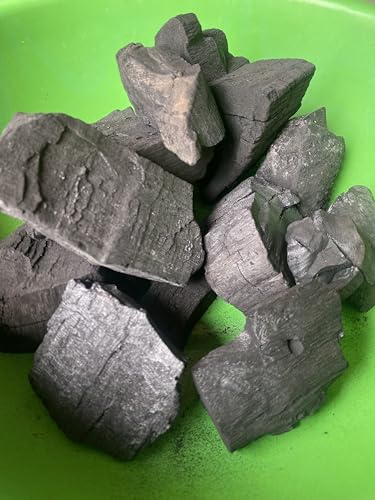 Image of Manshahia Wood Charcoal Pure Hardwood Coal for Barbecue, tandoor, Angeethi (5KG)