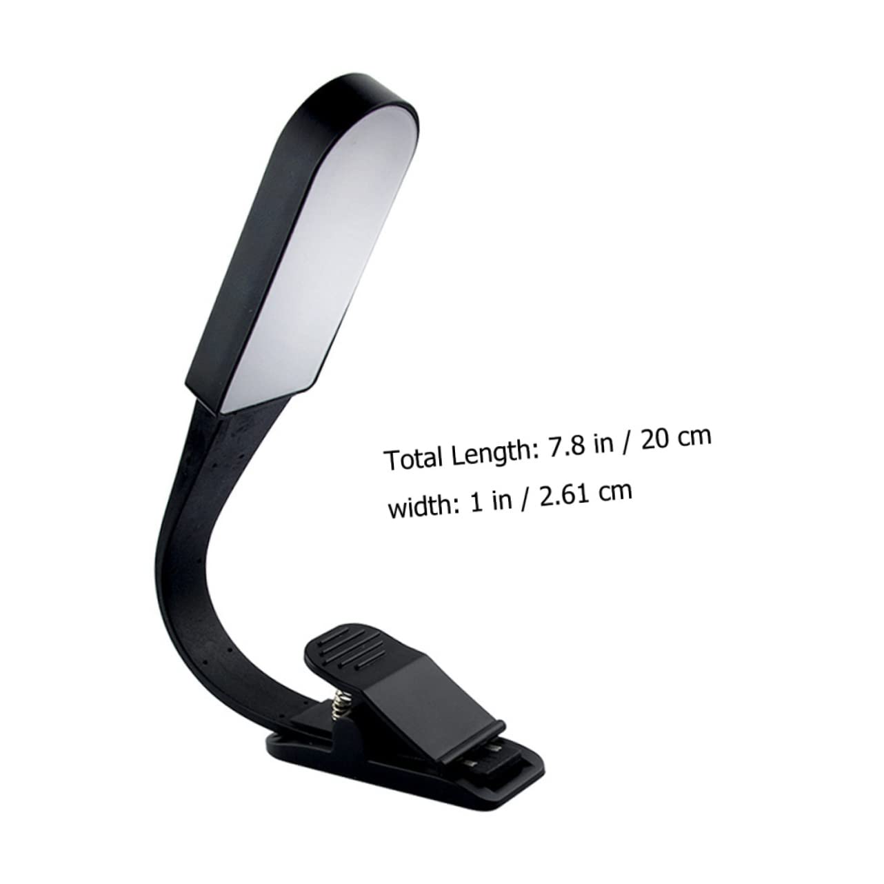 Homoyoyo Led Clip-on Reading Light for Bedside Book Light Charging Eye-Care Book Lamp for Boys and Girls