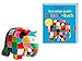 Elmer-Set | Das neue große Elmar-Buch + Kuscheltier | David McKee