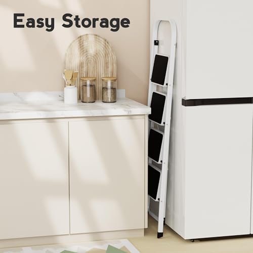 Hbtower Step Ladder 4 Step Folding Ladder thumb #4