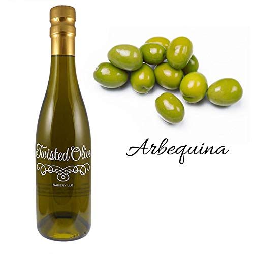 Arbequino Olive Oil | 12.7oz | Twisted Olive Extra Virgin Olive Oil