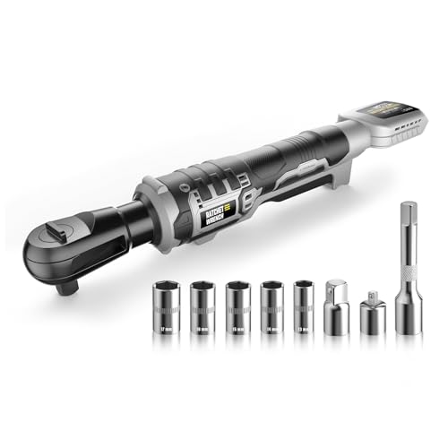3/8' Cordless Ratchet Wrench Fit DEWALT 20V Battery...