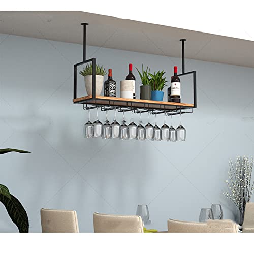 Porte-bouteille de plafond pour bar à la maison moderne