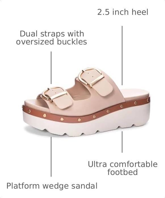 Image of Chinese Laundry Women's Surfs Up Wedge Sandal