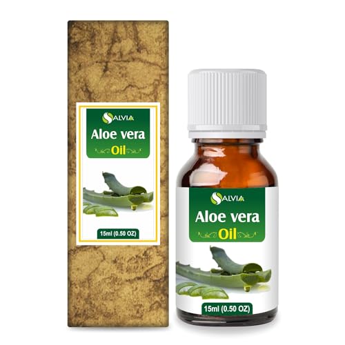Image of Salvia Aloevera Oil With Dropper 100% Natural Pure Undiluted Uncut Essential Oil 15Ml