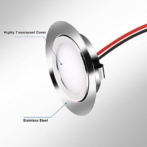 Plafond LED Dome compact 12VDC pour optimiser la hauteur de plafond