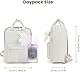 GSenhui Kawaii-Rucksack mit Weißer Bär Anhänge für Teenager Mädchen Kinder Schulranzen Aesthetic-Backpack School Bag Kinderrucksäcke Laptop Schulrucksack