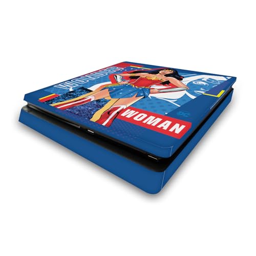 Skin PS4 Slim Wonder Woman pour personnaliser votre console de salon de gaming DC