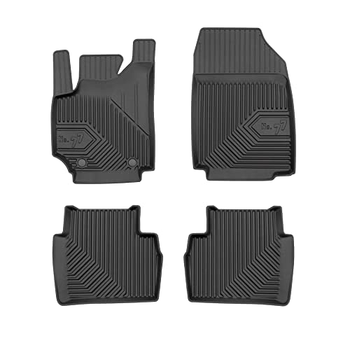 🚗 Tappetini No.77 perfettamente adatti per la tua auto - Utilizzando tecnologie avanzate di scansione, i tappetini No.77 assicurano una perfetta adattabilità al modello specifico dell'auto, considerando anche l'anno di produzione, garantendo così una vestibilità impeccabile e una protezione ottimale degli interni