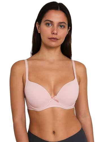 Image of Viola's Secret 6 Pack of Color Print T-Shirt Bras B Cup C Cup and D Cup