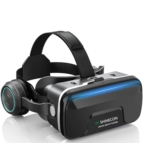 DISSIPAZIONE DEL CALORE: occhiali per realtà virtuale. La cinghia in similpelle fissata alla testa è elastica e regolabile in lunghezza per garantire una vestibilità aderente alla testa senza il rischio che scivoli o cada. Il pannello frontale presenta anche un design adesivo rimovibile che ha un'eccellente dissipazione del calore e una forte traspirabilità, in modo che il calore possa essere dissipato dall'interno durante le chiamate per evitare l'appannamento della vista e non ti sentirai soffocante anche se usato per un lungo periodo di tempo!