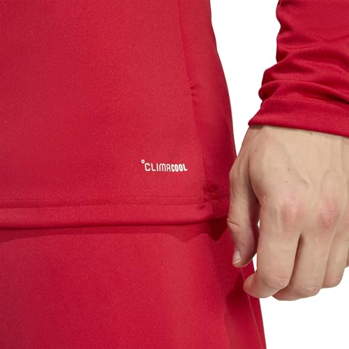 adidas Herren Entrada26 Long Sleeve Jersey Shirt, Team Power red 2/White, L – Ansicht 6
