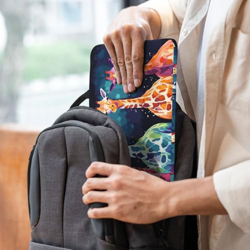 Funda para portátil 14 pulgadas Colorful Giraffe Fans Lovers miniatura 6