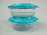 Spülmaschinenfest TUPPERWARE Tafelperle 275ml türkis Tafelfeine (2) Schale Servieren Classic Royal 8698