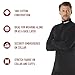 Rothco Security Mock Turtleneck - Professional Long Sleeve Uniform Shirt Warm Base Layer, 3XL