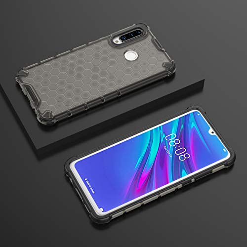 Image of Glasgow Back Case Cover for Huawei Honor P30 LIte Shockproof Military Grade Back Case Back Cover - Black